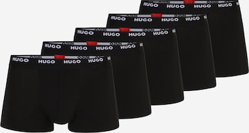 Boxers HUGO Red en noir : devant