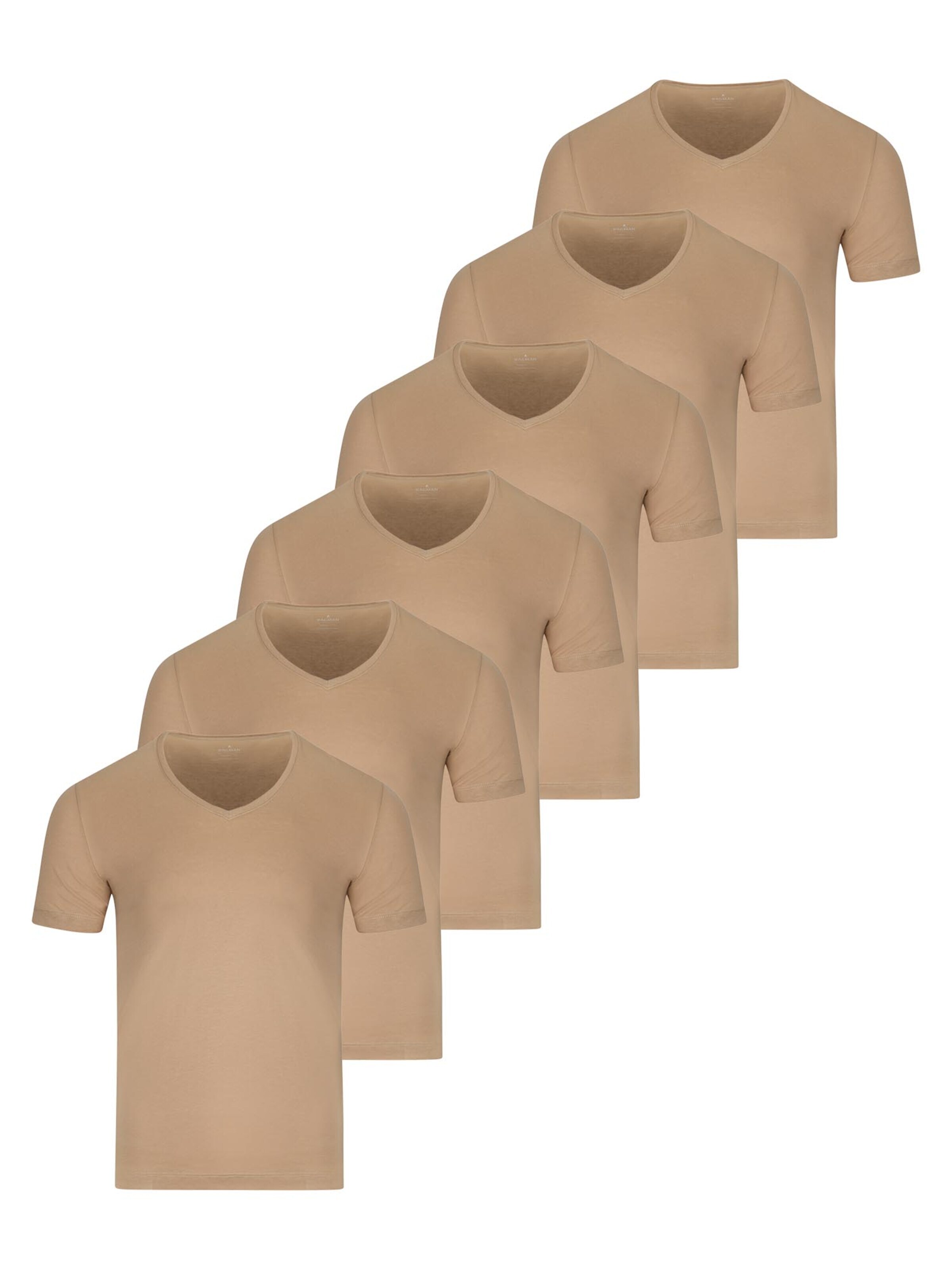 Ragman Undershirt 'Basic' in Beige: front