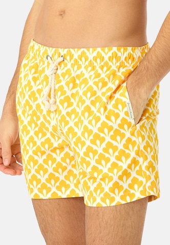 Gassa d'Amante Badeshorts 'Sanremo' in Gelb