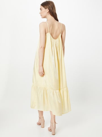 Gina Tricot Summer Dress 'Vanessa' in Yellow