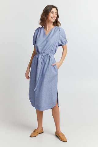 Fransa Dress in Blue