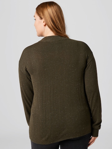 Guido Maria Kretschmer Curvy Pullover 'Julia' in Braun