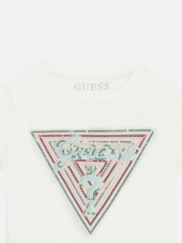 GUESS KIDS Koszulka w kolorze biały