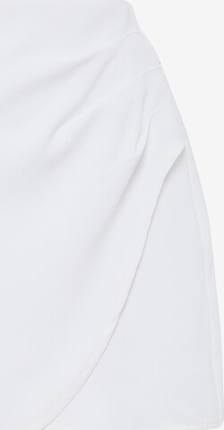 Tussah Skirt 'BILLIE' in White: front