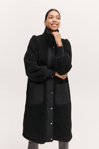 b.young Between-Seasons Coat 'CANTO' in Black: front