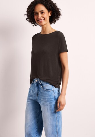 STREET ONE Shirt in Braun: Vorderseite