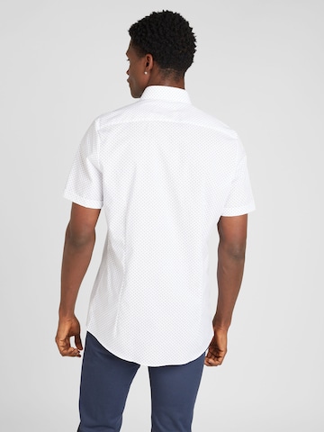 OLYMP Regular fit Button Up Shirt 'Level 5' in White