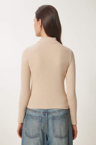 Happiness İstanbul Tričko - Béžová