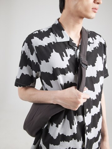 Coupe regular Chemise 'MULTIFARIOUS' Volcom en bleu