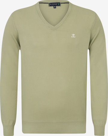 Sir Raymond Tailor Sweater 'Erky' in Green: front