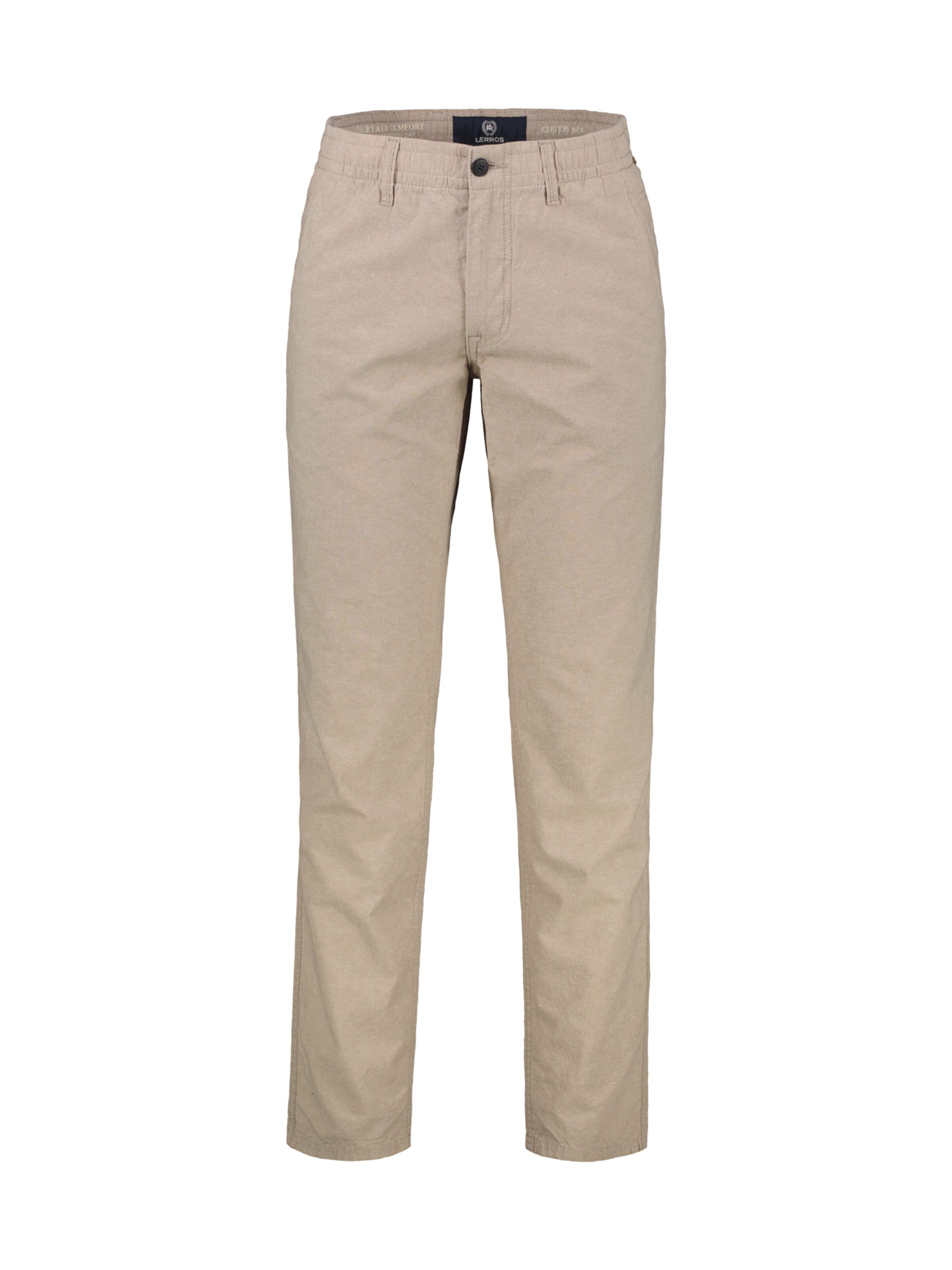 LERROS Chino trousers in Beige: front