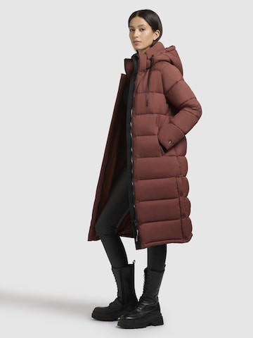 khujo - Sobretudo de inverno ' JULINA3 ' em vermelho