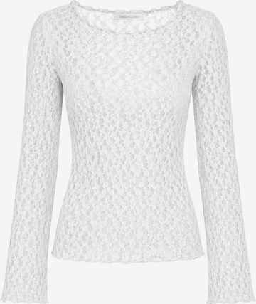 SASSYCLASSY Shirt in Weiß: Vorderseite