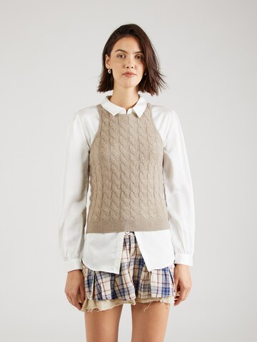 VERO MODA Pullover in Braun: Vorderseite