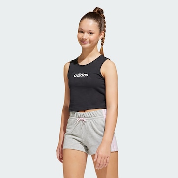 Haut de sport 'Essentials' ADIDAS SPORTSWEAR en noir : devant