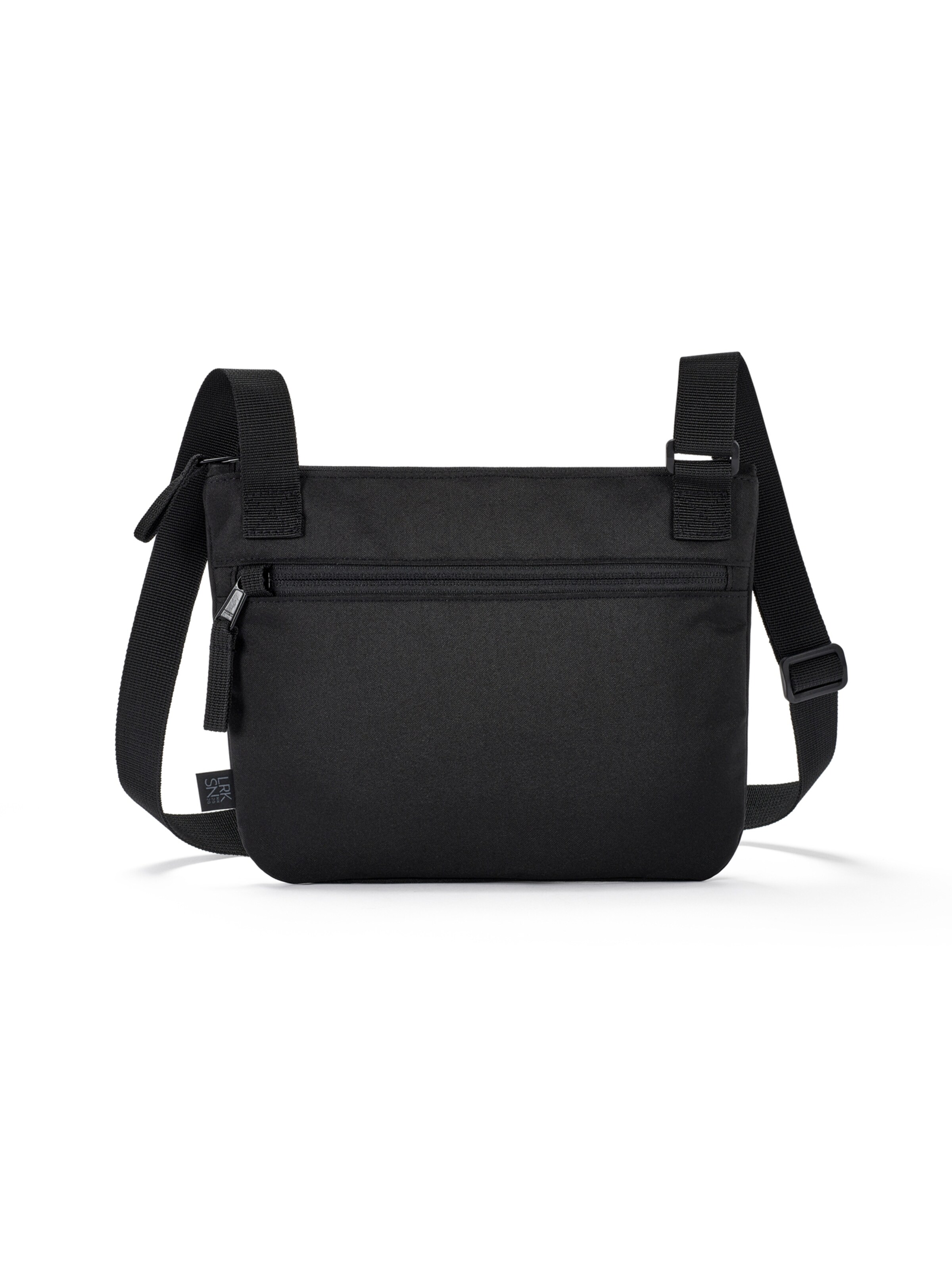 LARKSON Skuldertaske 'Henrik' i sort: tilbage