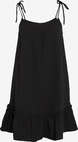 VILA Summer Dress 'LANIA' in Black: front