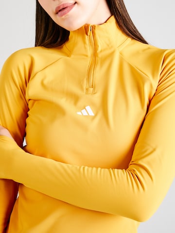ADIDAS PERFORMANCE Λειτουργικό μπλουζάκι σε κίτρινο
