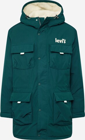 Parka de iarnă 'Eastport Utility Jacket' de la LEVI'S ® pe verde: față