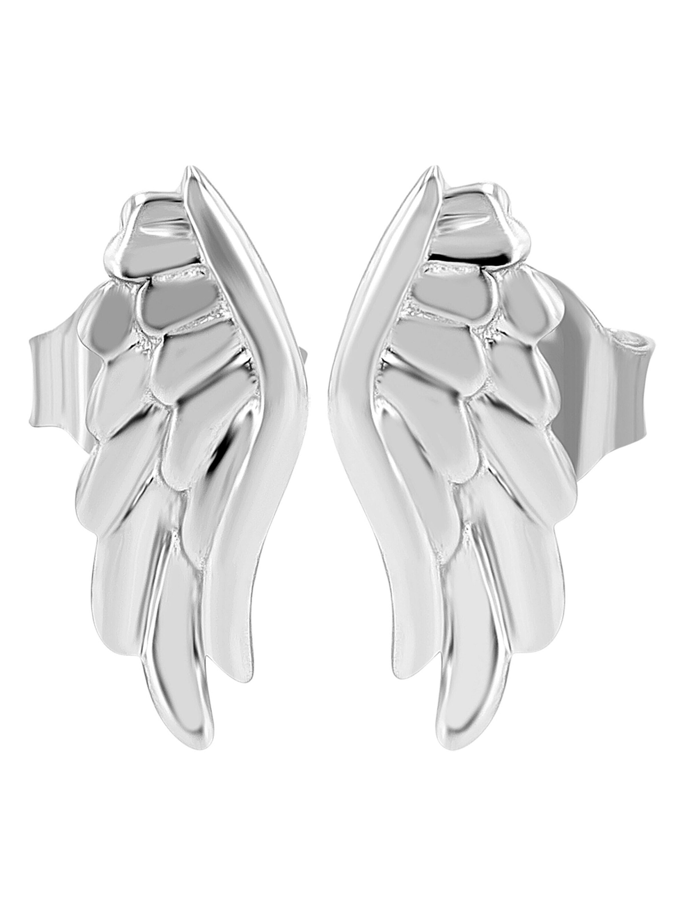 Akzent Earrings 'Cilia, 925 Sterlingsilber, langlebig' in Silver: front