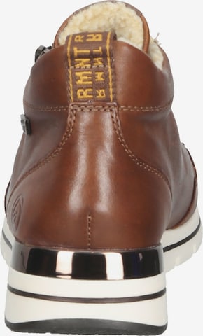 REMONTE High-Top Sneakers in Brown