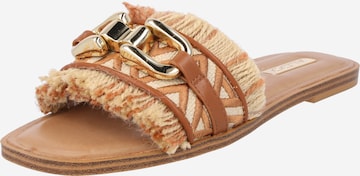 ALDO Mules 'FRINGIE' in Brown: front