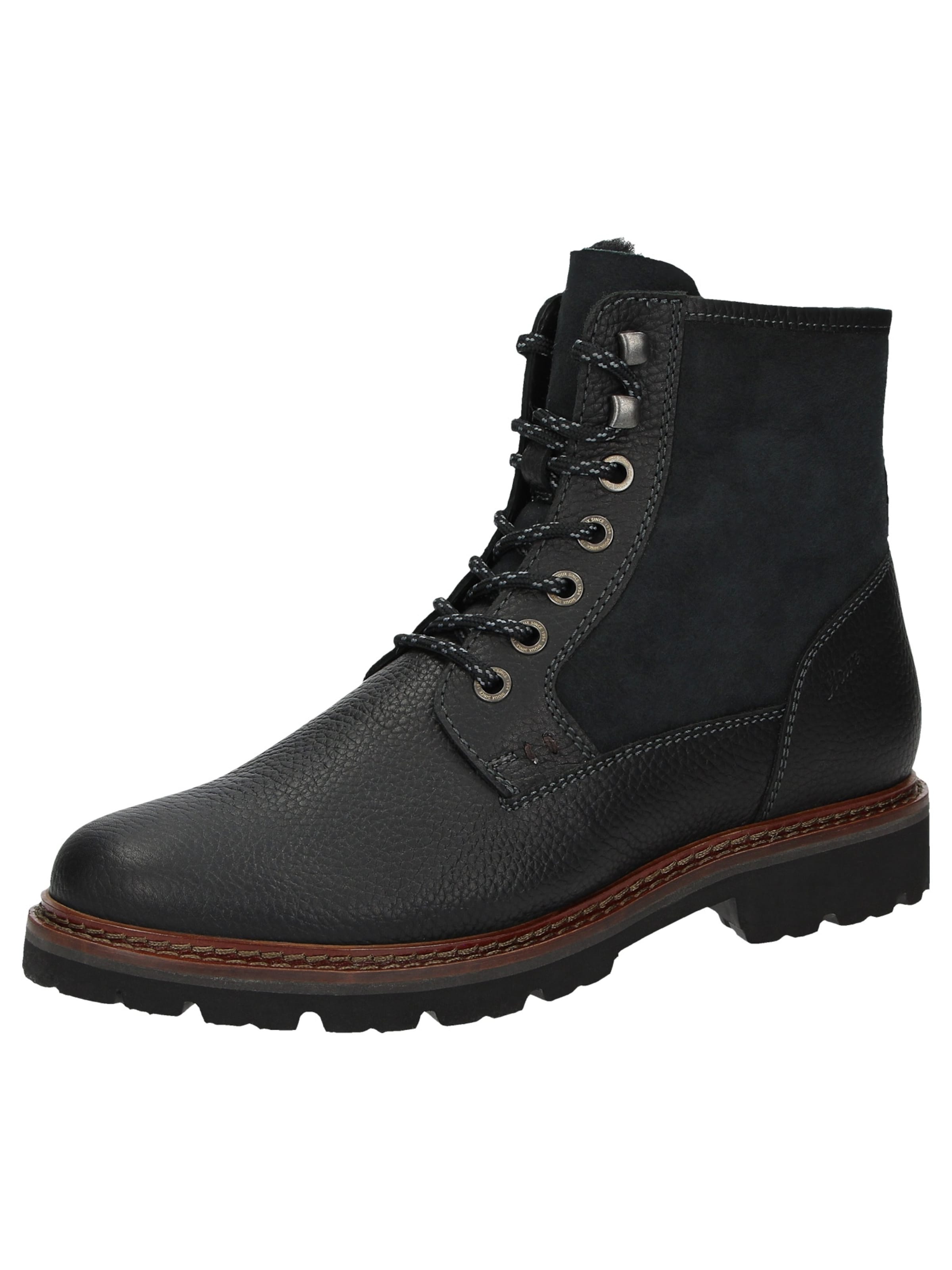 SIOUX Veterboots 'Adalrik-702' in Zwart: voorkant