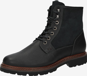 SIOUX Schnürboots 'Adalrik-702' in Schwarz: Vorderseite