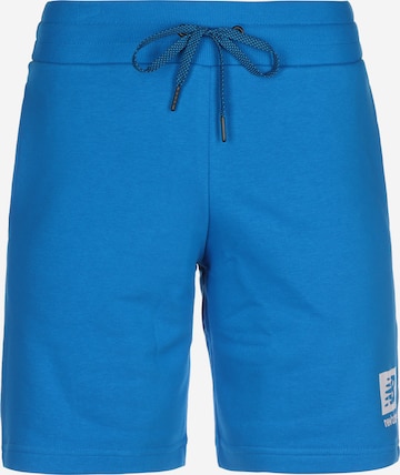 Regular Pantalon de sport new balance en bleu : devant