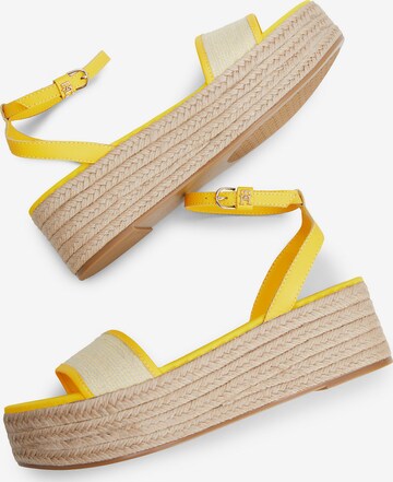 Sandales TOMMY HILFIGER en jaune