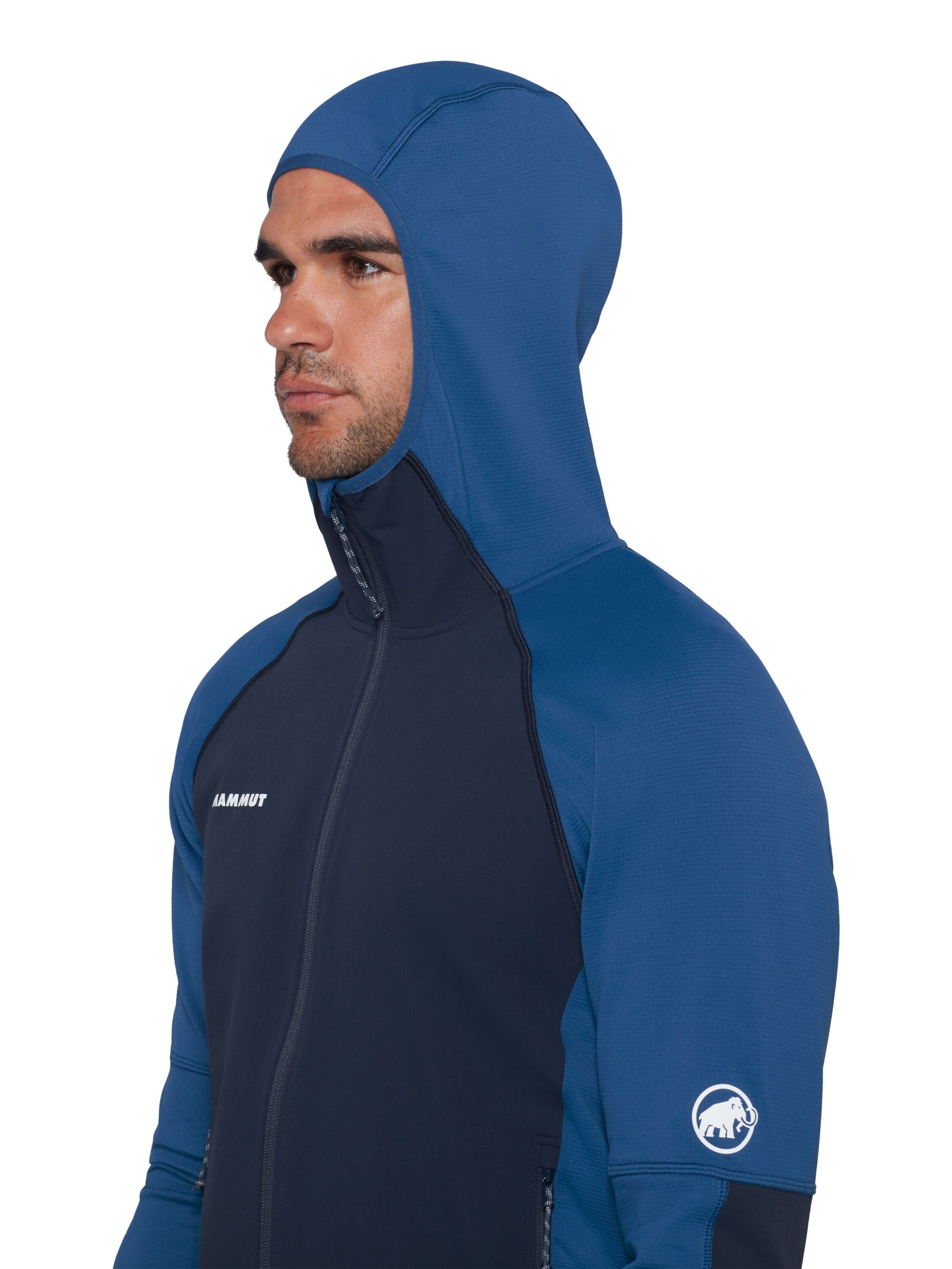 MAMMUT Funktionsfleecejacke 'Massone' in Blau