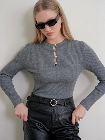 MixRay Pullover in Grau