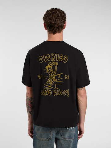 DICKIES Koszulka 'Decartuville' w kolorze czarny: przód