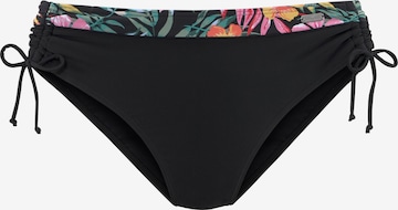 VENICE BEACH Bikini-Hose reguli in Schwarz: Vorderseite