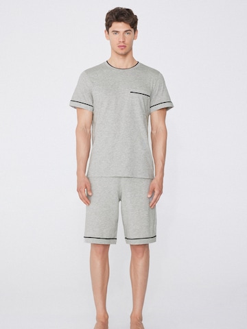 Tezenis Short Pajamas in Grey: front