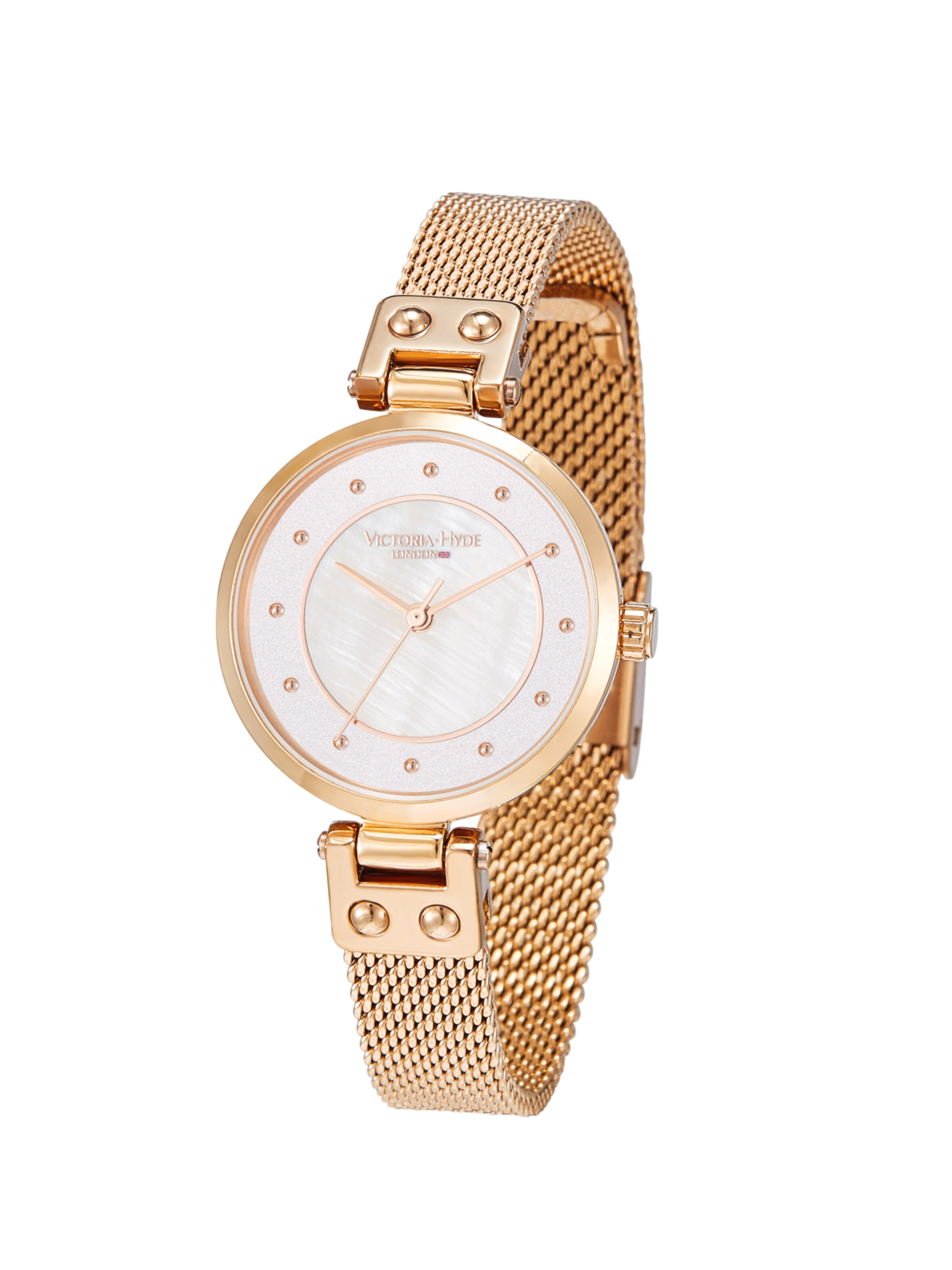 Victoria Hyde - Relógios analógicos 'Pearl Series' em ouro