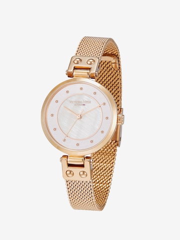 Victoria Hyde Analoginen kello 'Pearl Series' värissä kulta: etupuoli
