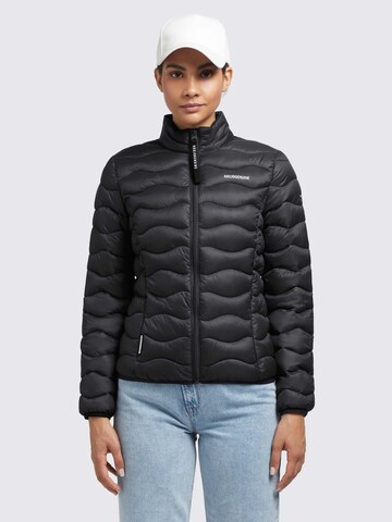 khujo Between-Season Jacket 'Eleni' in Black: front