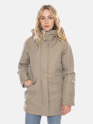 elvine Between-Season Jacket 'Kairi Eucalyptus' in Green: front