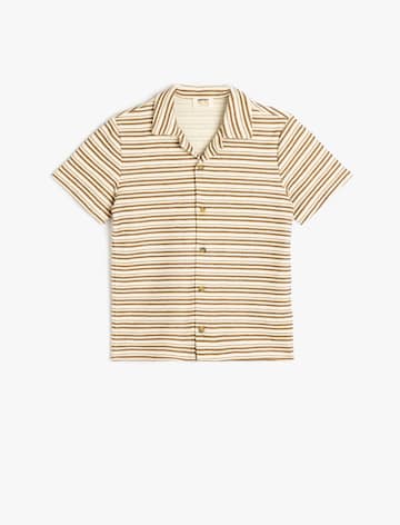 Koton Regular Fit Shirt in Braun