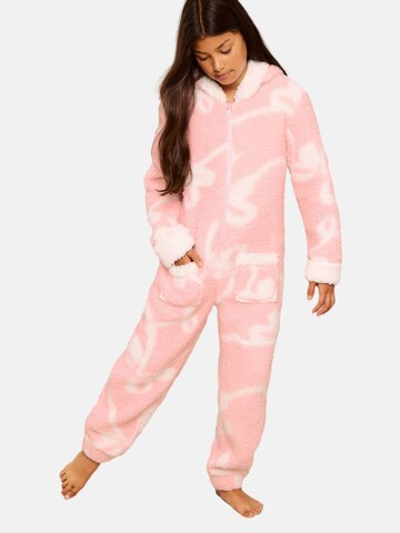 Lipsy Overall in Roze: voorkant