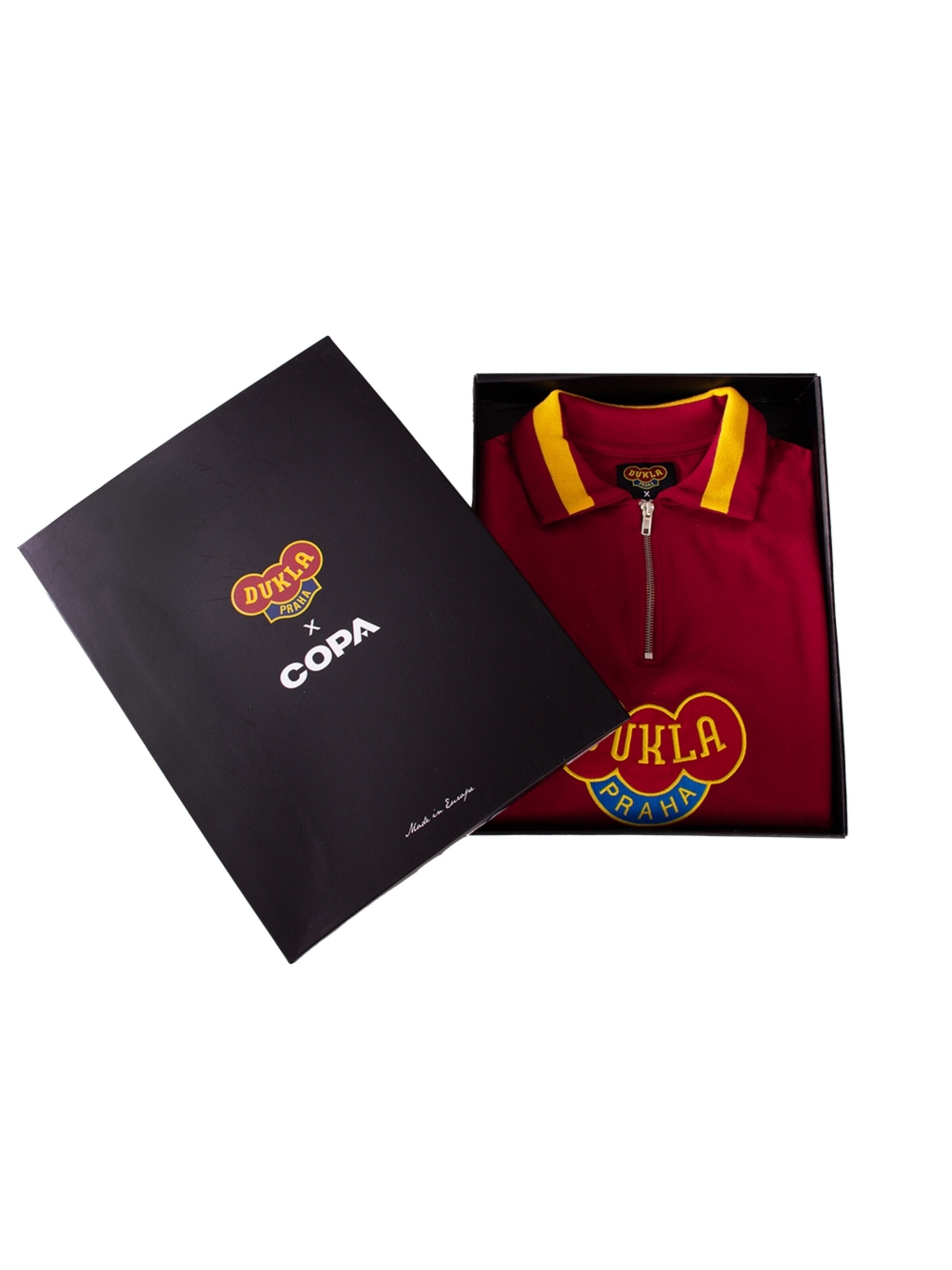 COPA FOOTBALL Sporttrui 'Dukla Prague 1968 Retro Voetbaltrui' in Rood