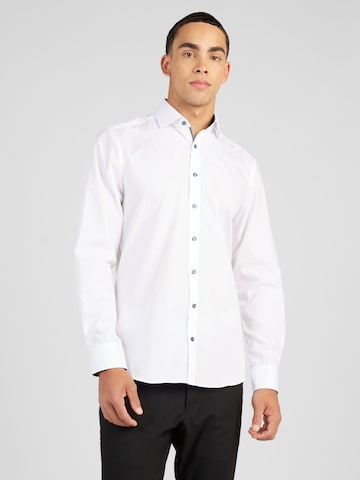 OLYMP Regular fit Business Shirt 'Level 5' in Grey: front