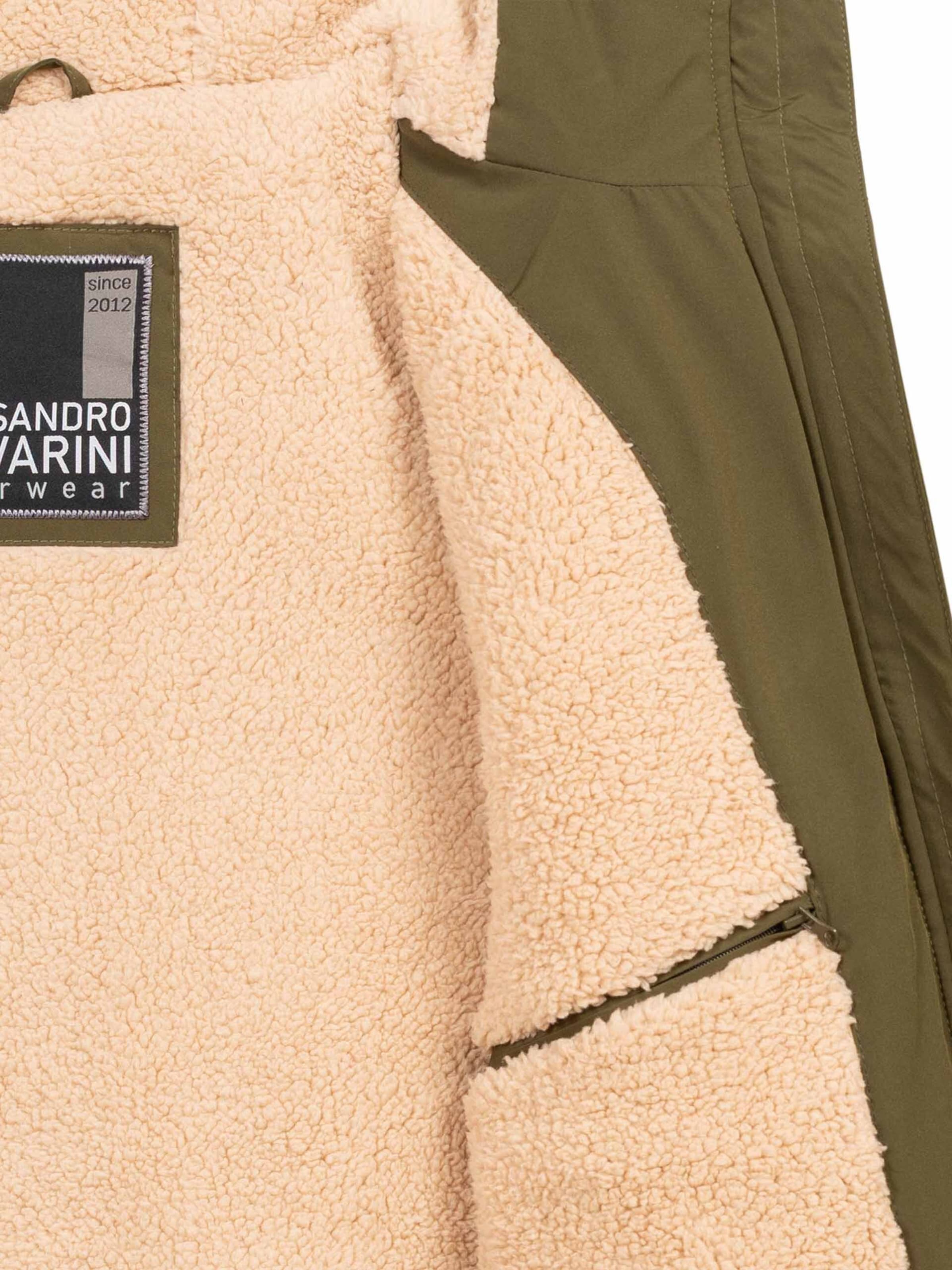 Veste d’hiver 'AS431' Alessandro Salvarini en vert