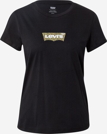 LEVI'S ® T-Shirt 'The Perfect Tee' in Schwarz: predná strana