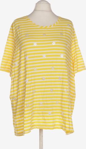 SAMOON Top & Shirt in 7XL in Yellow: front