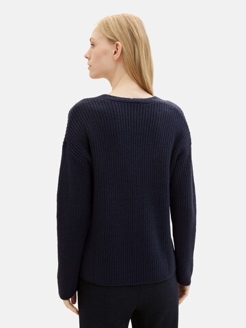 TOM TAILOR Sweater in Blue