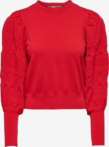 ONLY Sweater 'Melita' in Red: front
