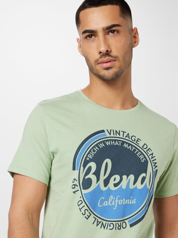 BLEND Μπλουζάκι σε πράσινο