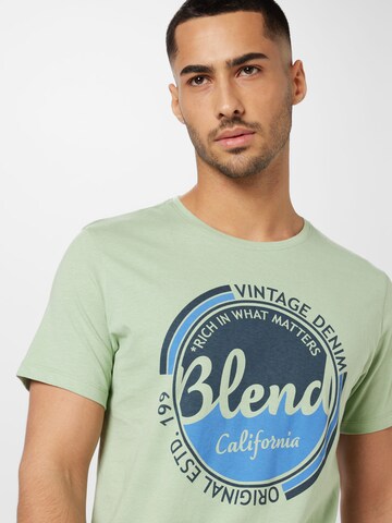 BLEND T-Shirt in Grün